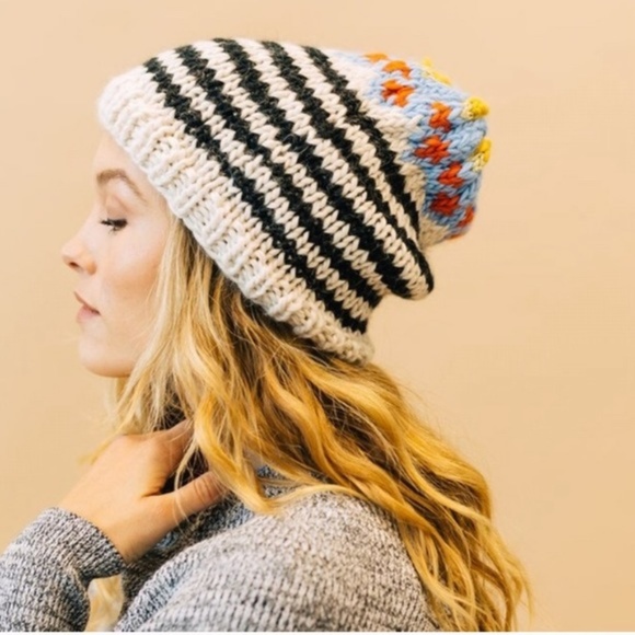 Free People Accessories - Free People Tullamore Stripe Beanie